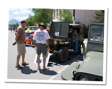 E-W at the BV car show E-W at the BV car show