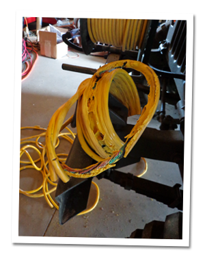 fried power cord fried power cord