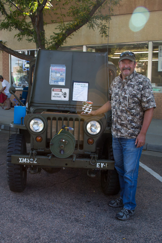 winning 2nd place in the custom car class at the Hub City Classic carshow
