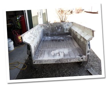 Trailer sandblasted and bondo'd 01 Trailer sandblasted and bondo'd 01