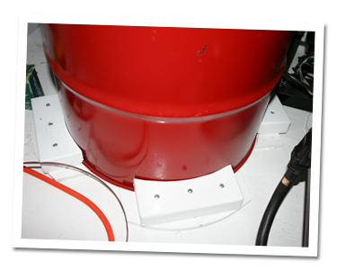 Gas drum blocks Gas drum blocks