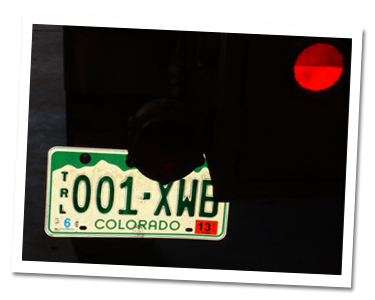 License plate License plate